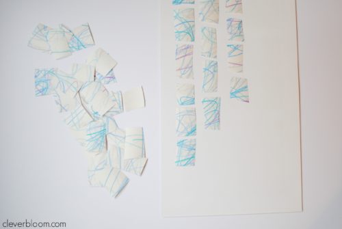 Kid's Craft Squares Wall Art is a fun project for you and the kids!