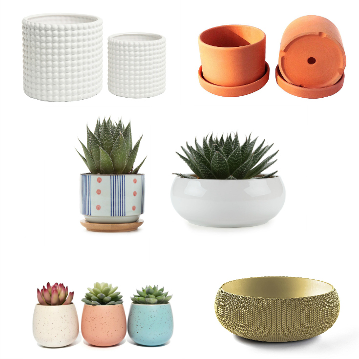 Houseplant enthusiast shares her amazon wish list. Find a variety of pots and planters in every style!