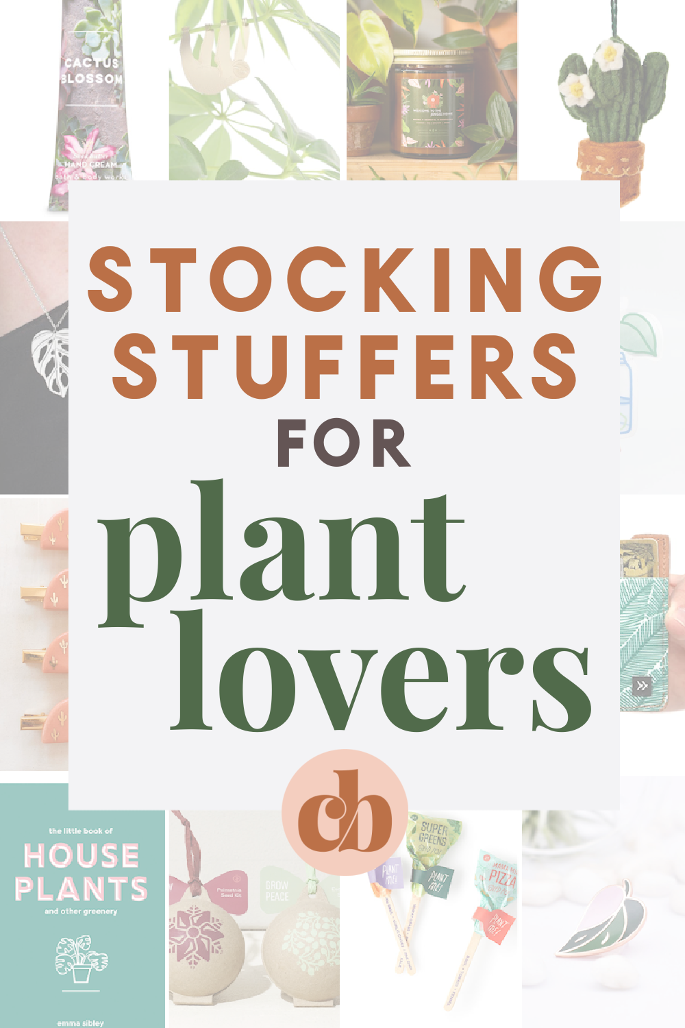 Stocking Stuffers for Plant Lovers - Images of stocking stuffer ideas.