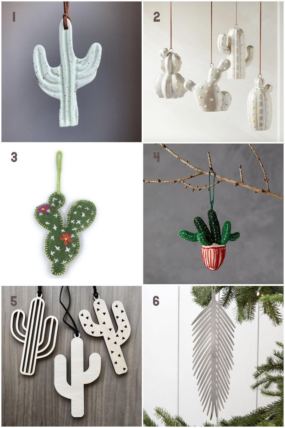 Botanical Ornaments ideas for Plant Lovers - Clever Bloom
