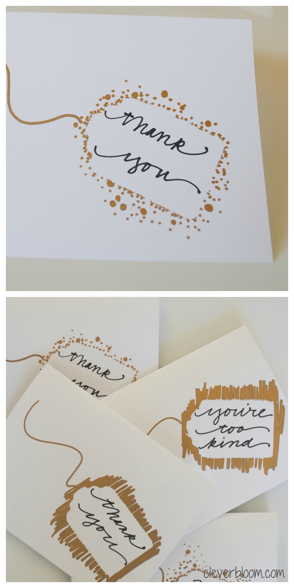 Make Your Own Thank You Cards