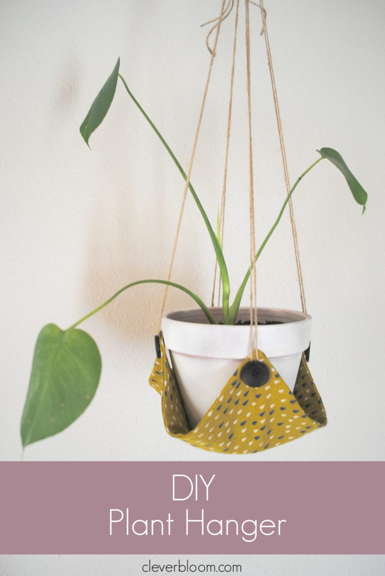 Diy Plant Hanger - Clever Bloom