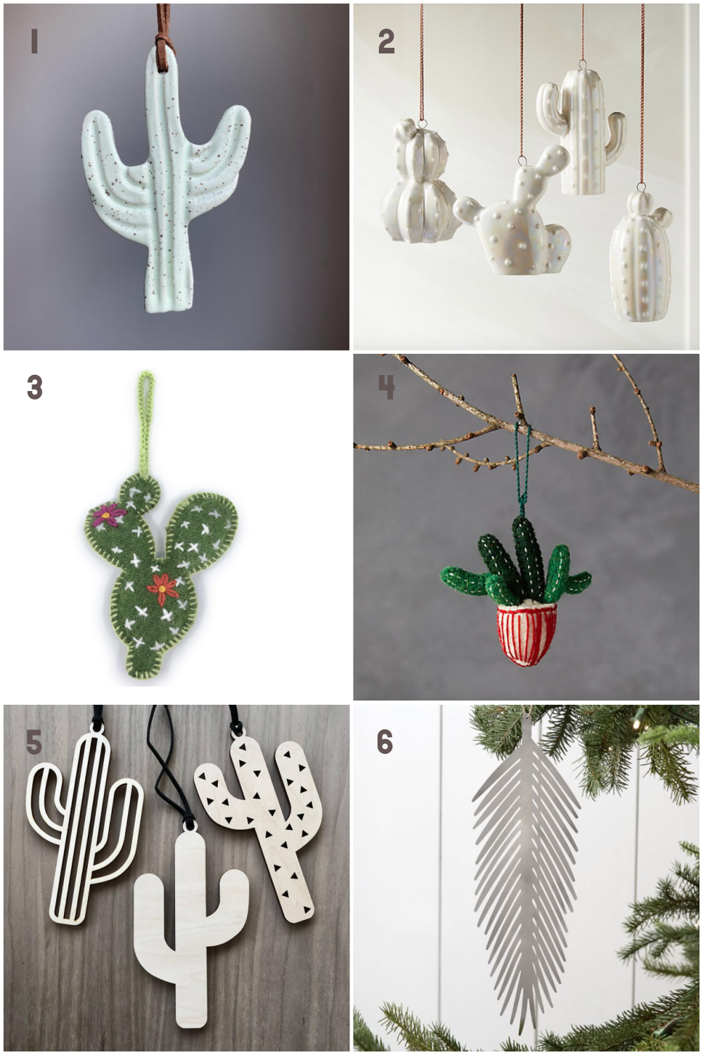 Botanical Ornaments for Plant Lovers - Clever Bloom